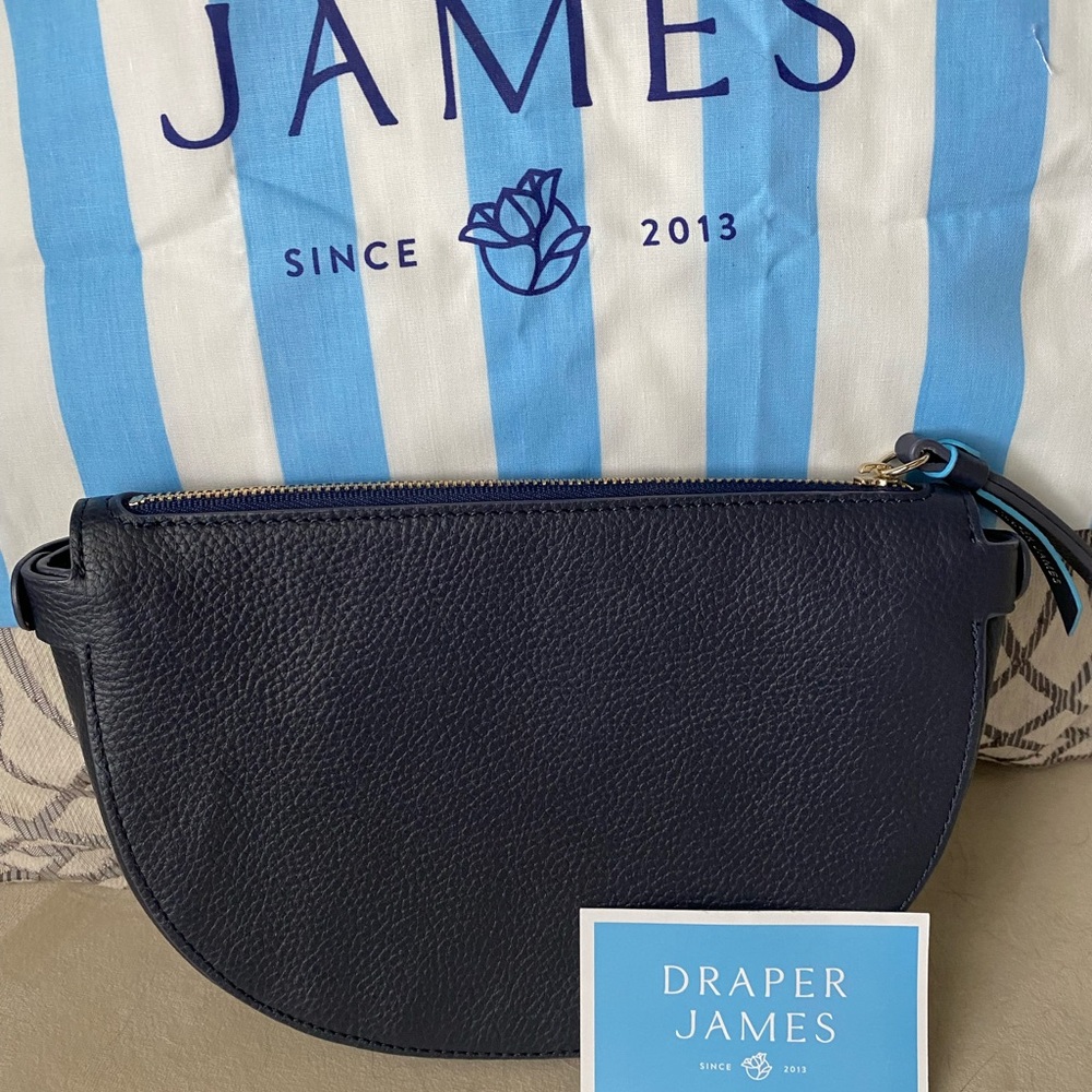 Draper James Blue Crossbody Bag with Classic Design